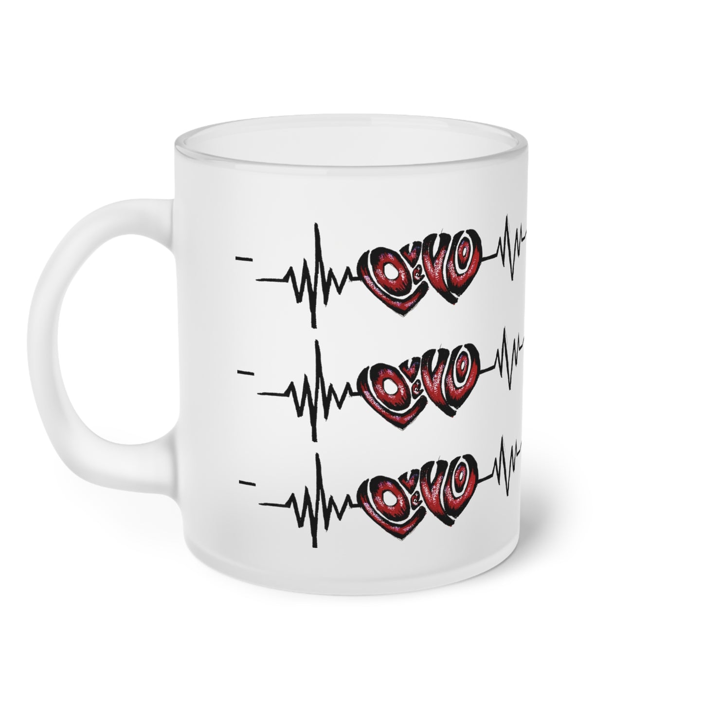 Frosted Glass Mug