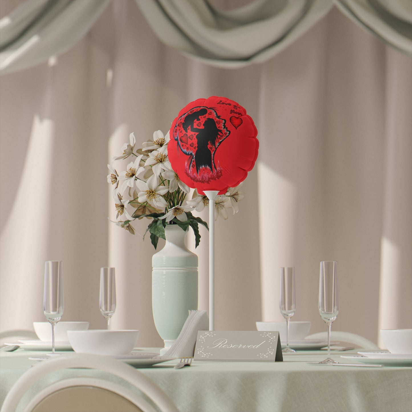 Balloons (Round and Heart-shaped), 6"