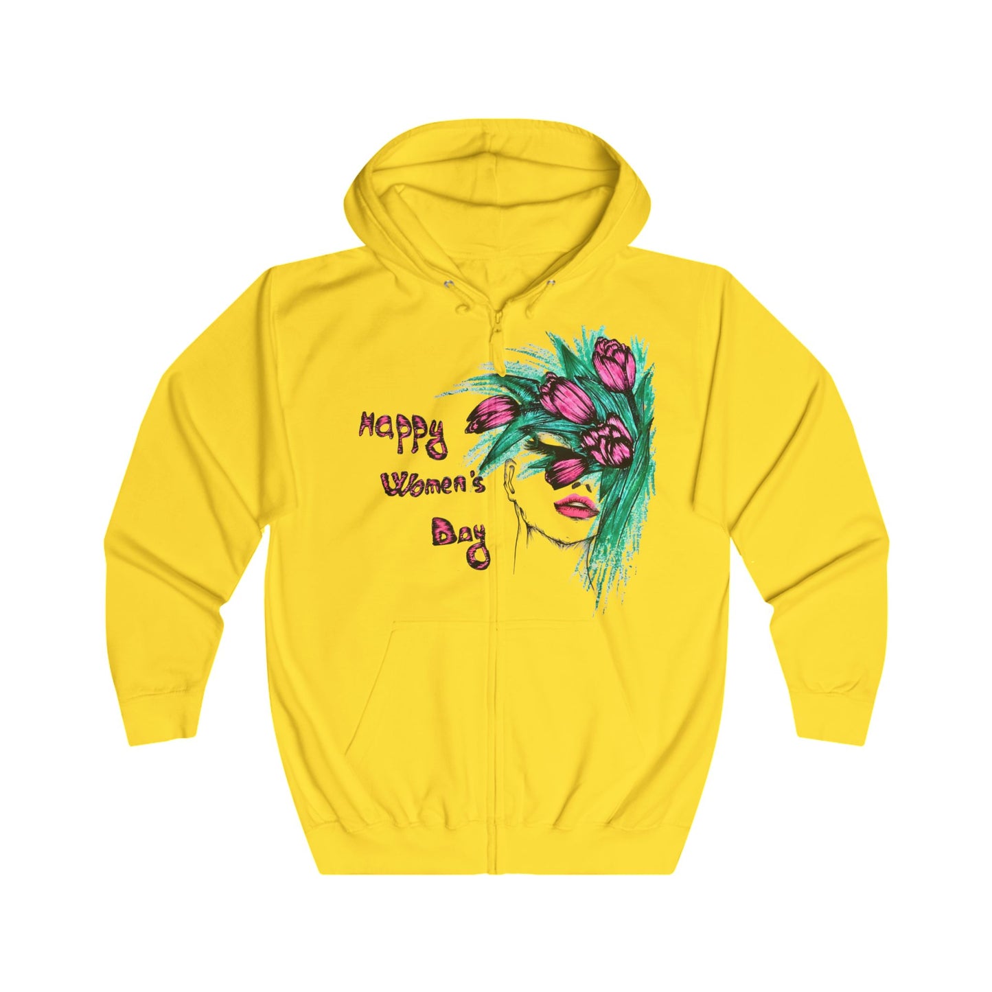 Unisex Full Zip Hoodie