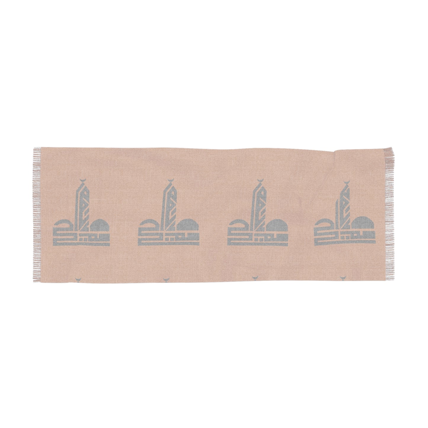 Geometric Pattern Light Scarf - Stylish Wrap for All Occasions