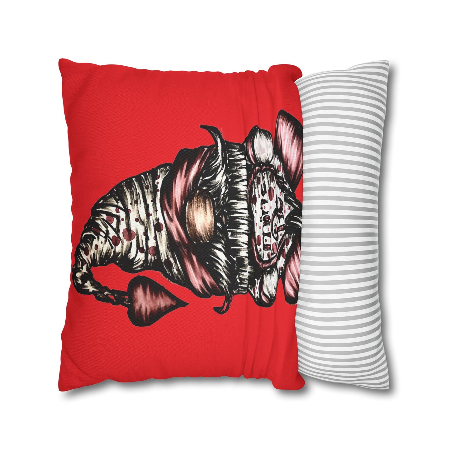 Spun Polyester Square Pillowcase