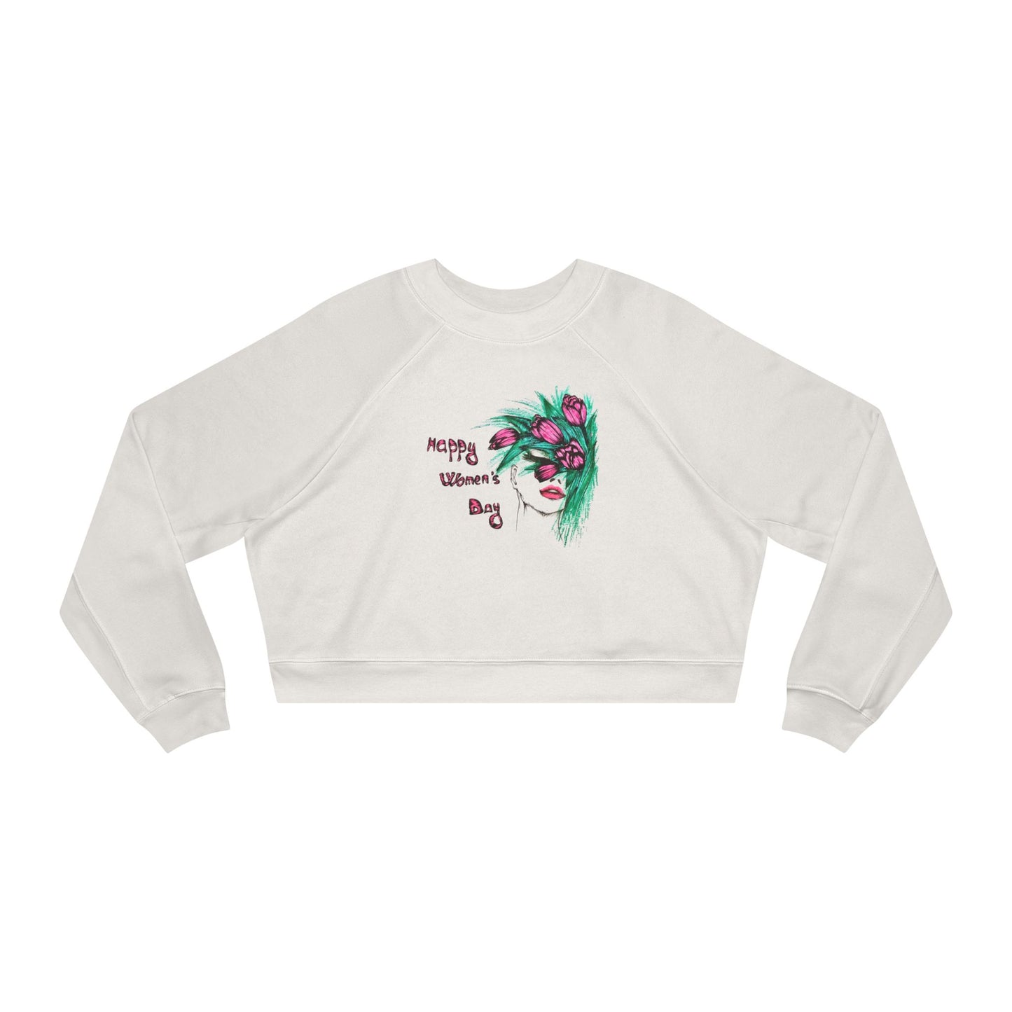Women's Cropped Fleece Pullover