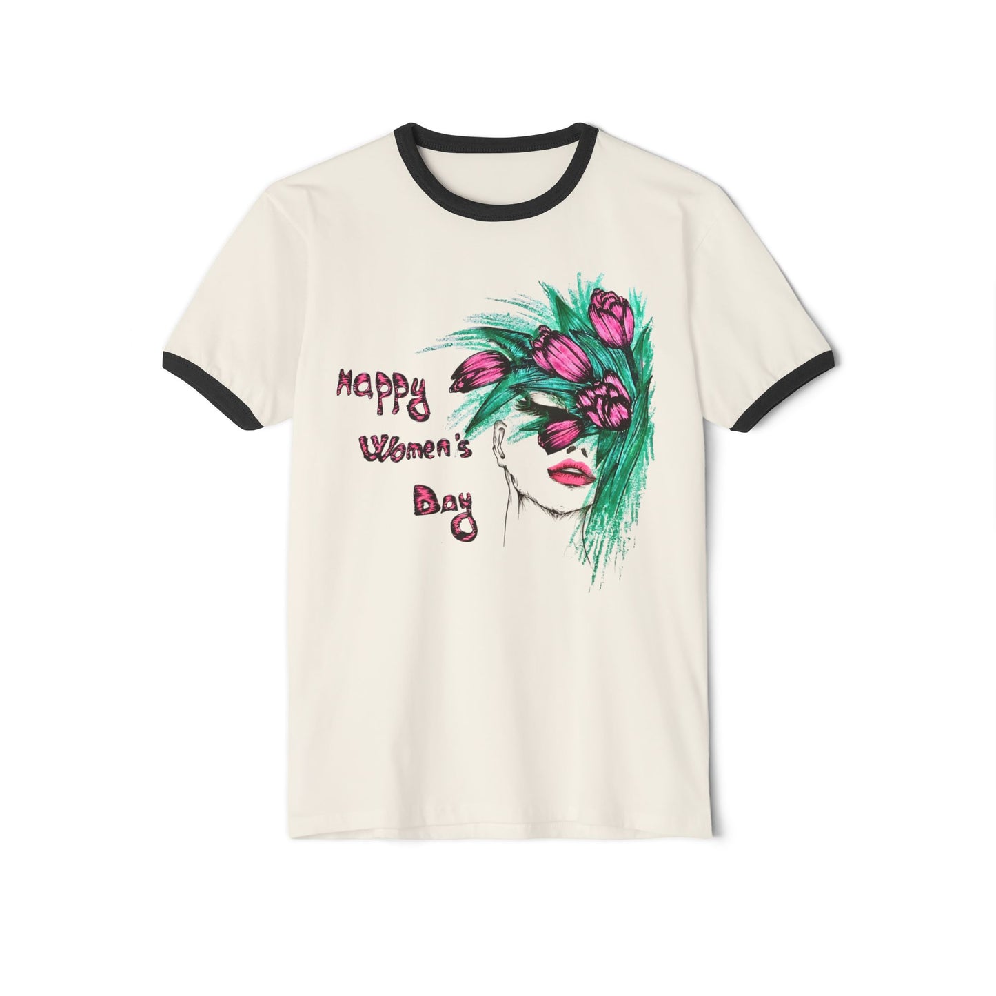 Unisex Cotton Ringer T-Shirt