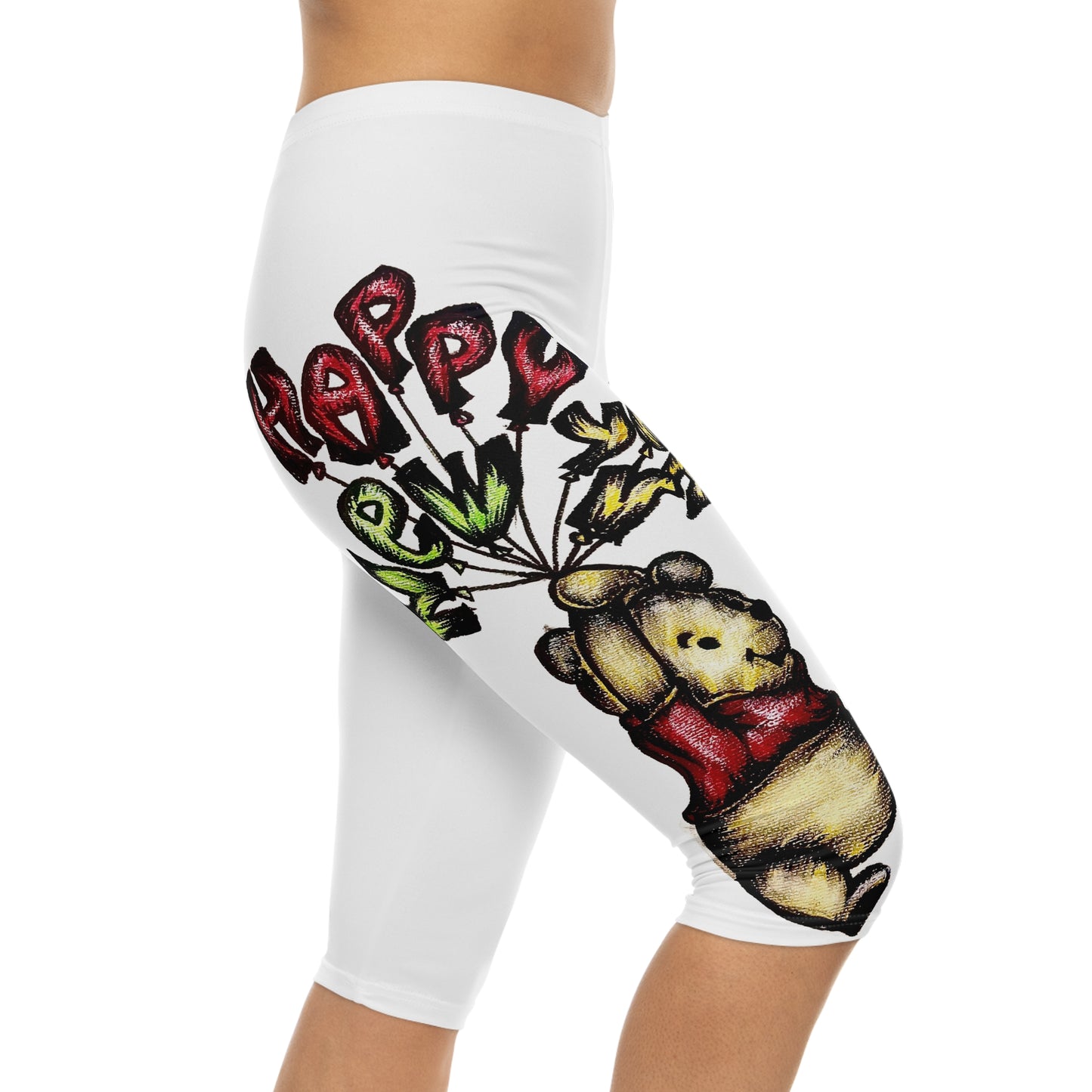 Women’s Capri Leggings (AOP)