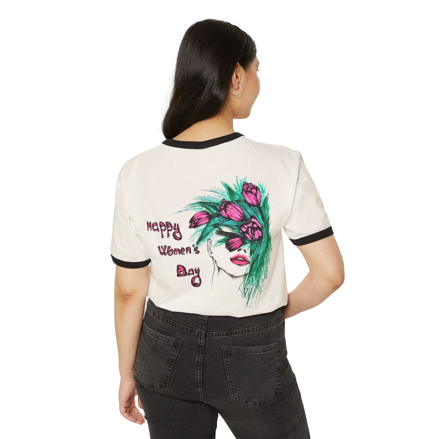 Unisex Cotton Ringer T-Shirt