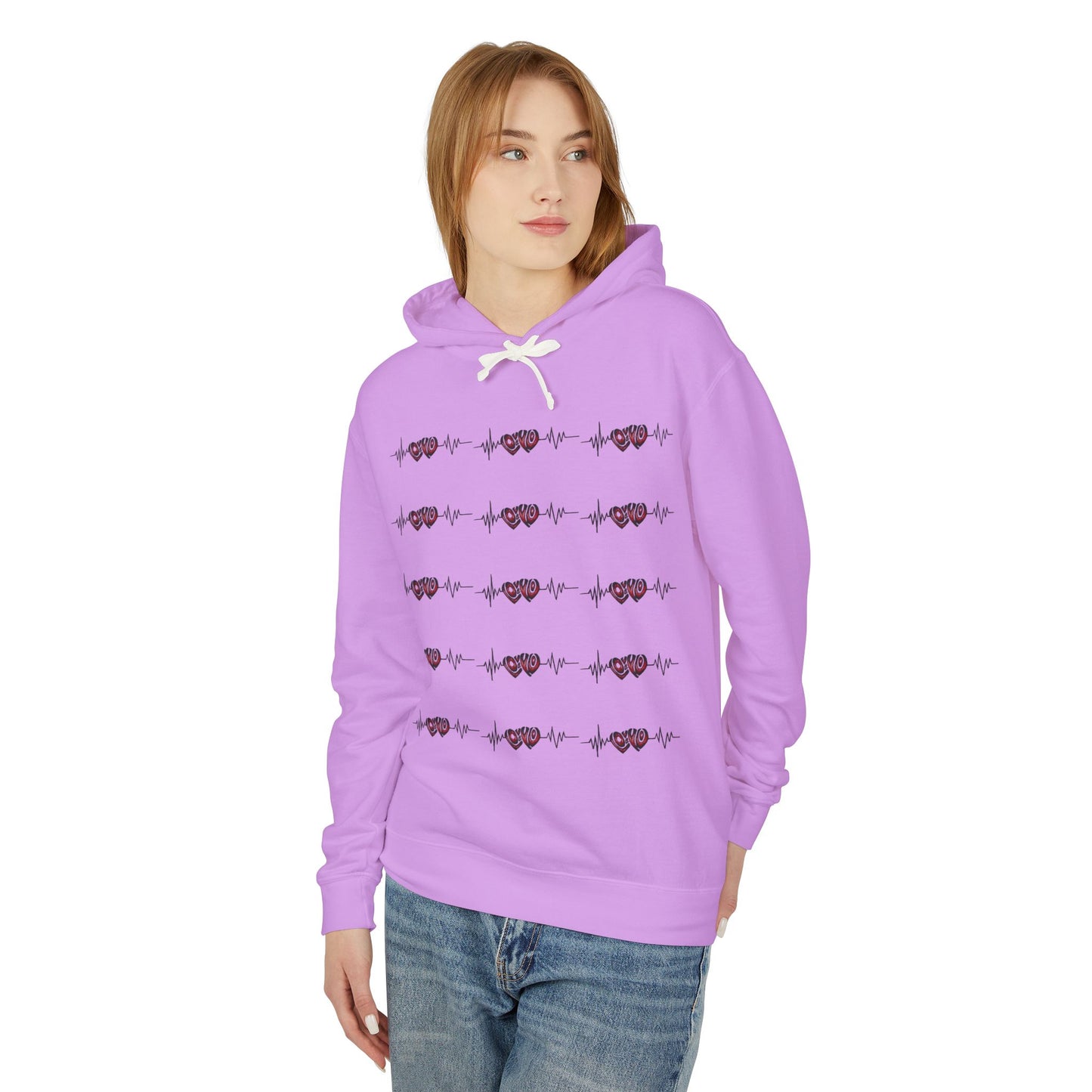 Unisex Lightweight Hooded Sweatshirt