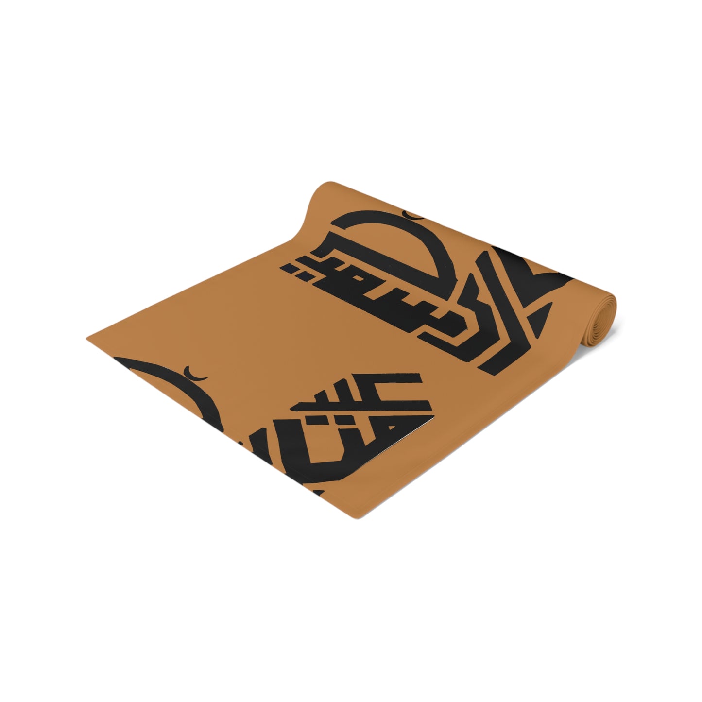 Modern Islamic Design Table Runner - Elegant Cotton & Poly Home Decor
