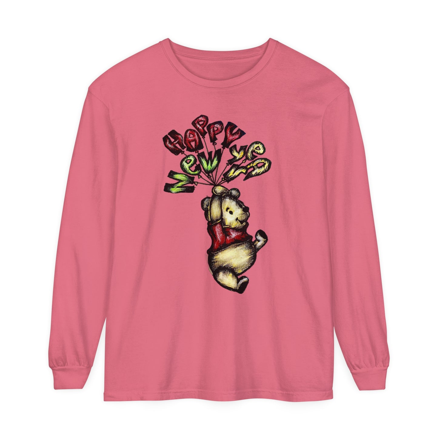 Unisex Garment-dyed Long Sleeve T-Shirt