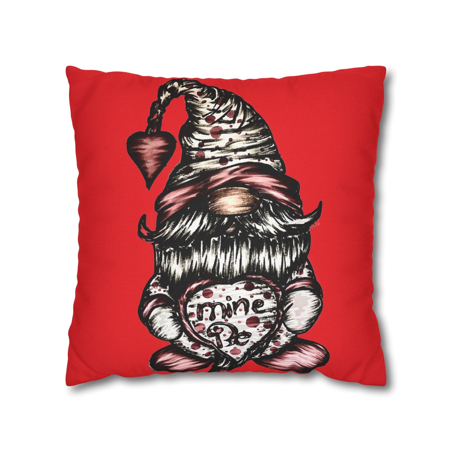 Spun Polyester Square Pillowcase