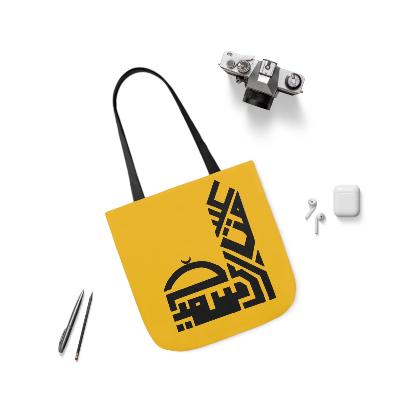 Canvas Tote Bag, 5-Color Straps