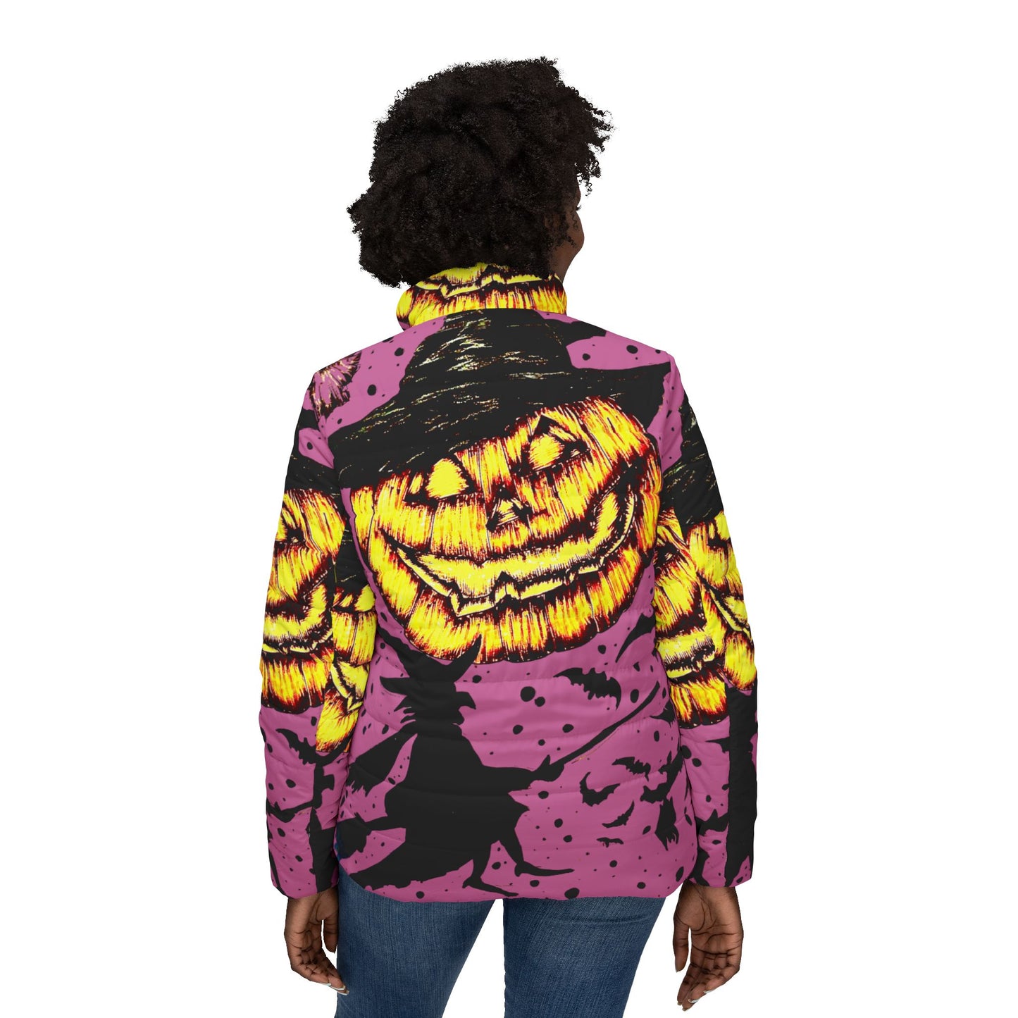 Women’s Puffer Jacket (AOP)