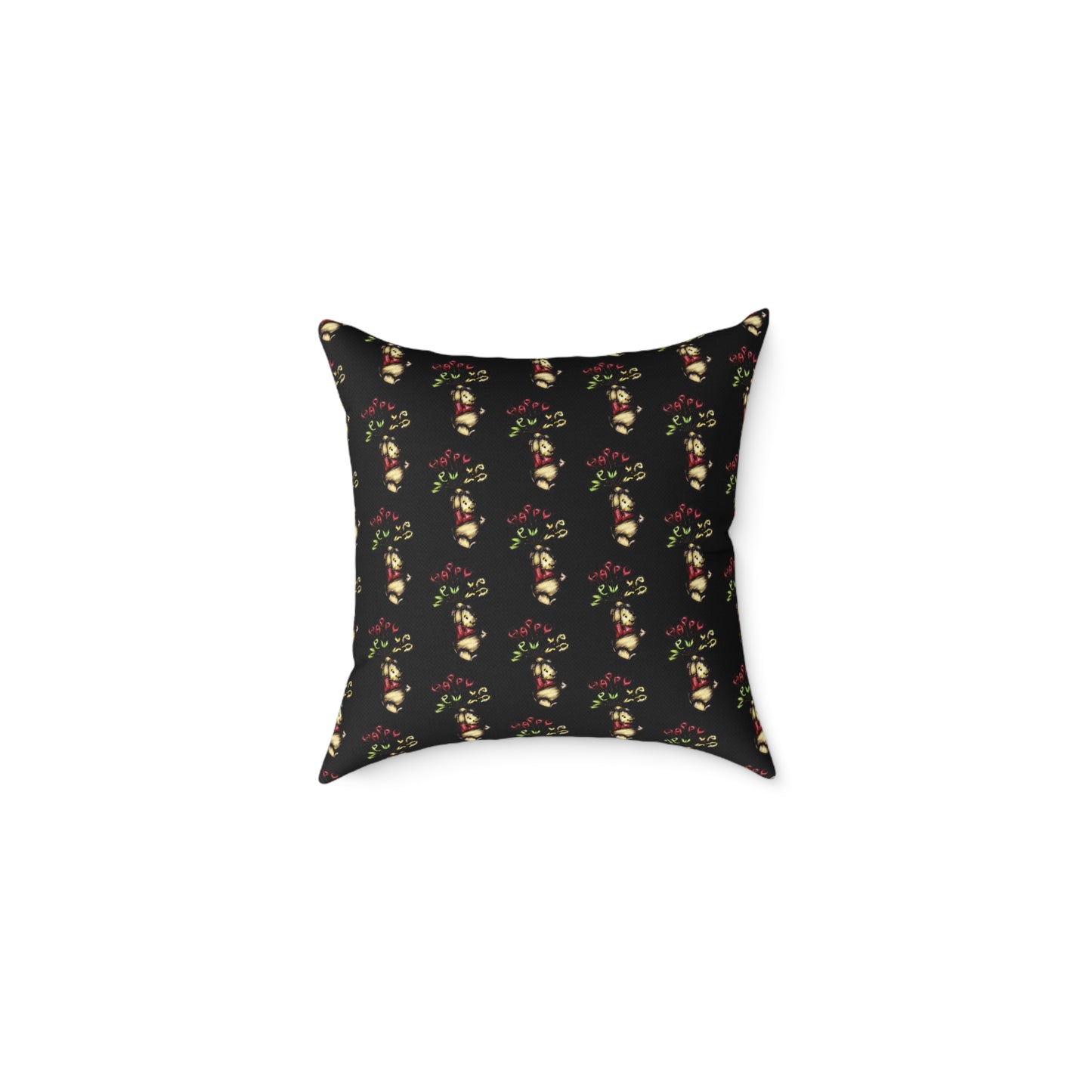 Square Poly Canvas Pillow