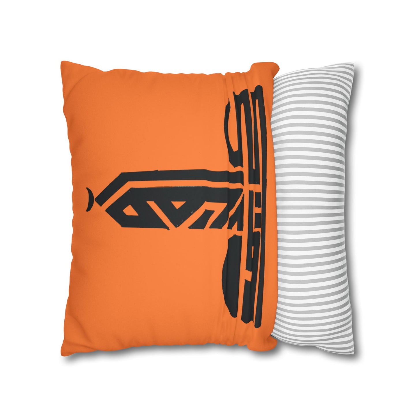 Faux Suede Square Pillowcase