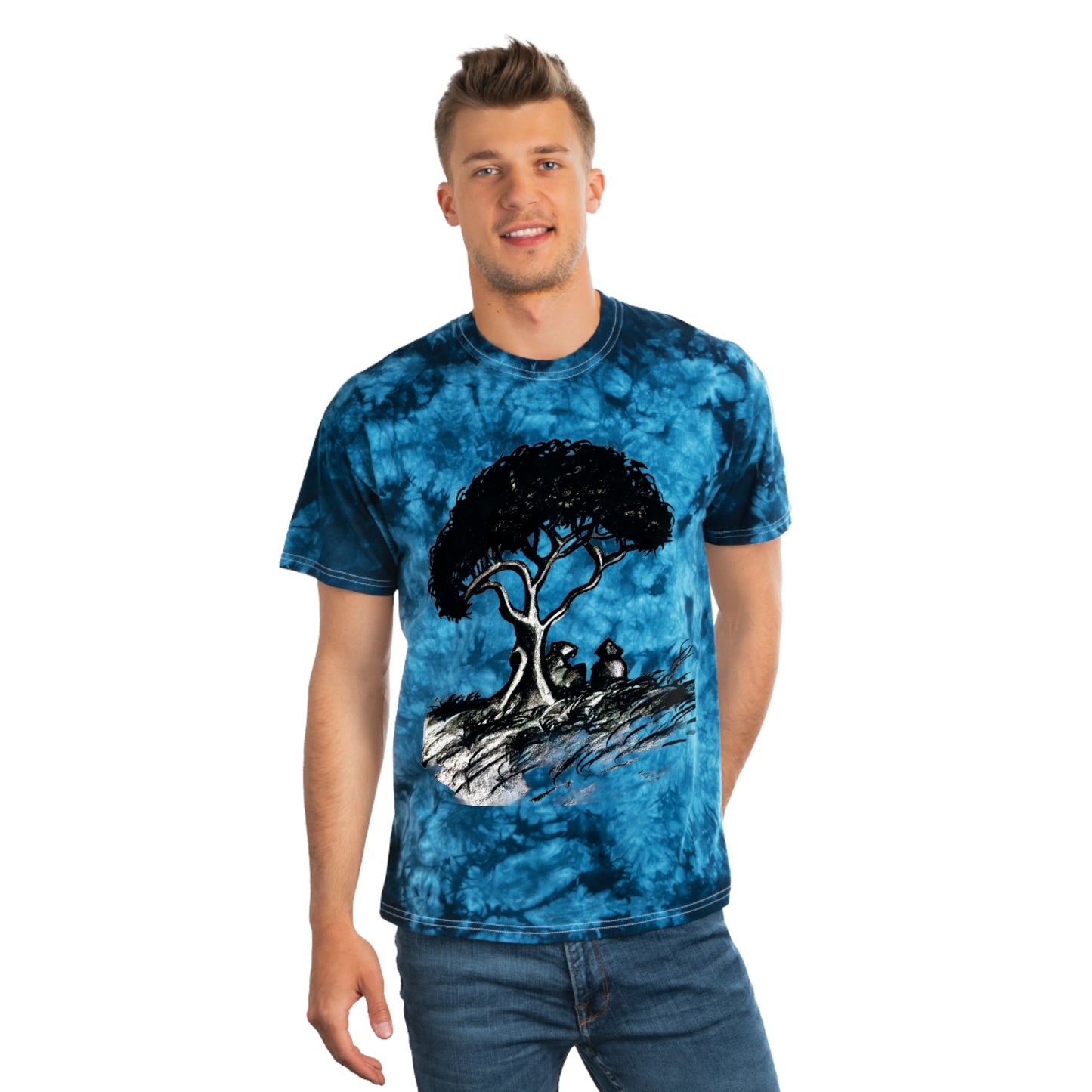 Tie-Dye Tee, Crystal