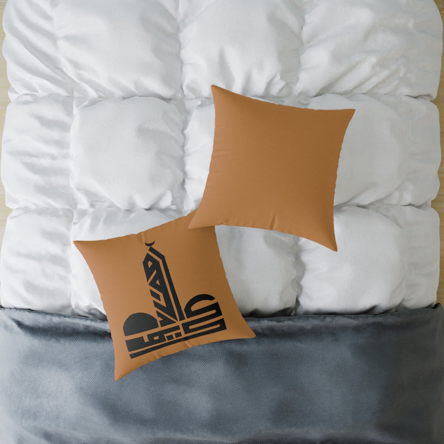 Square Poly Canvas Pillow