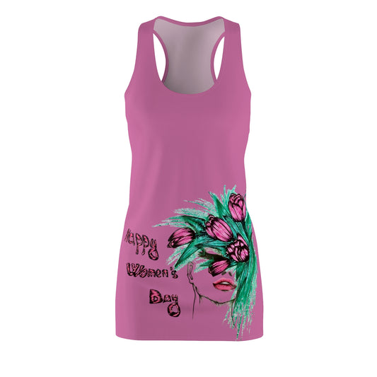 Women's Cut & Sew Racerback Dress (AOP)