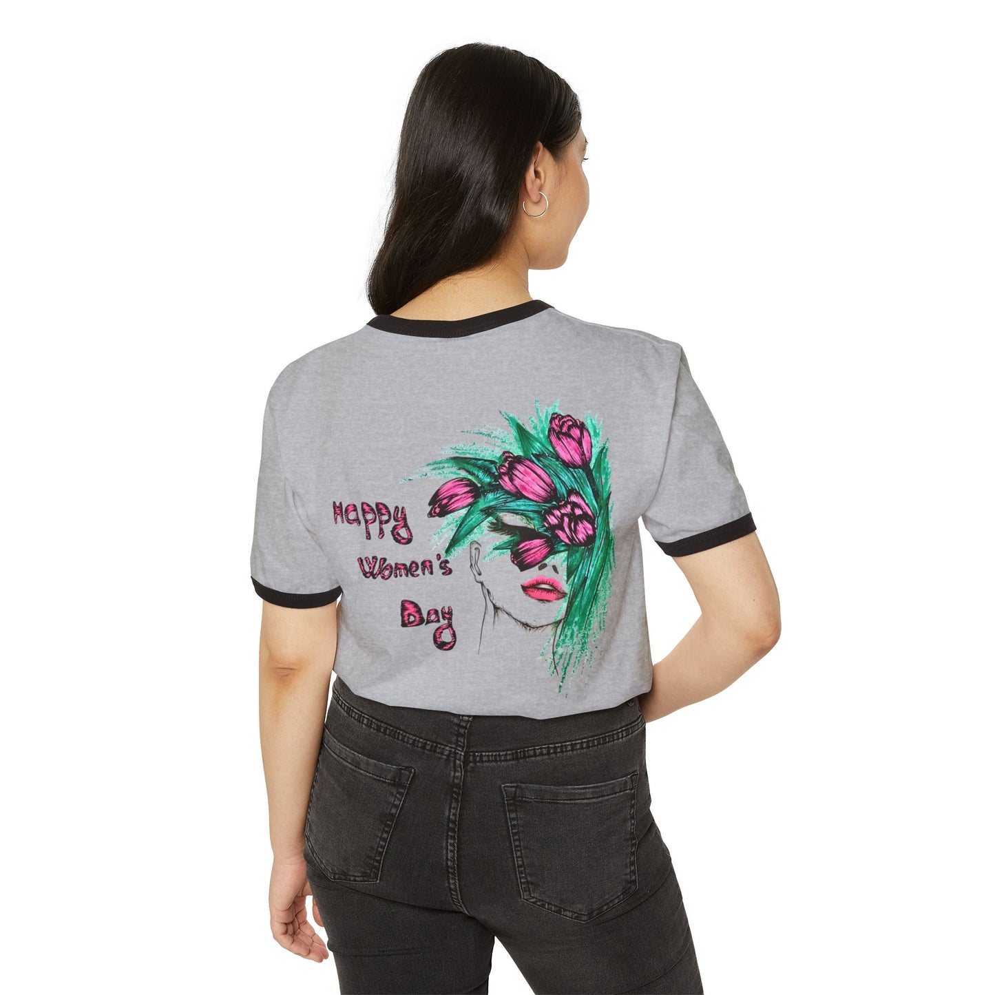 Unisex Cotton Ringer T-Shirt