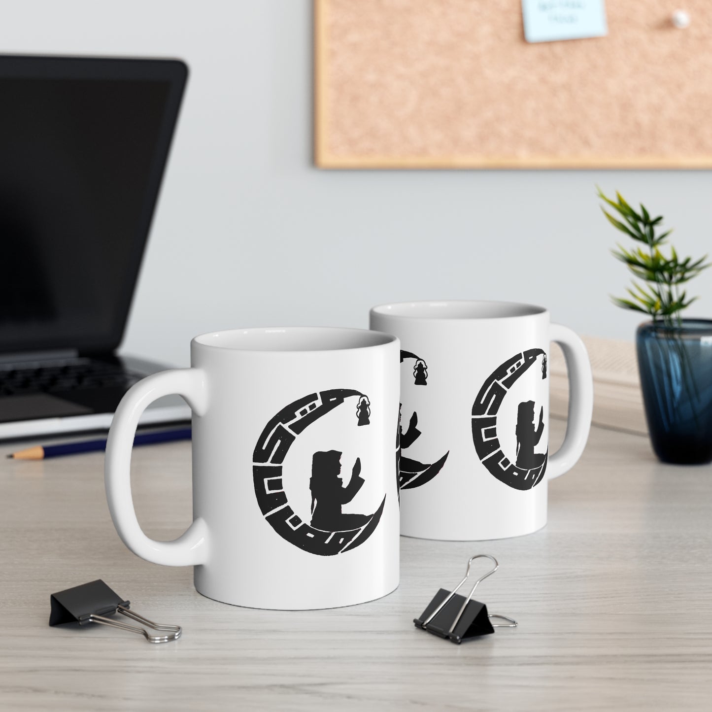 White Ceramic Mug, 11oz