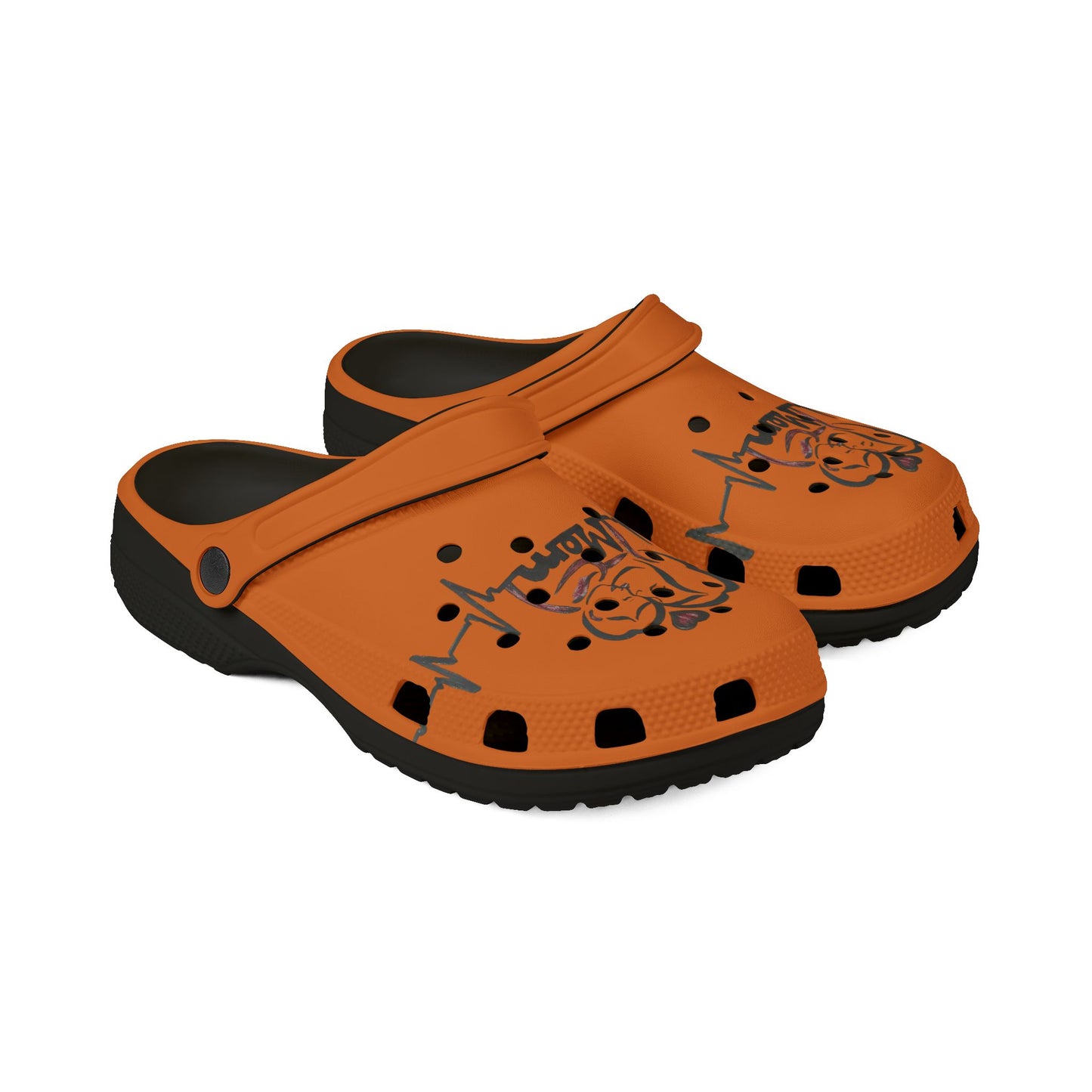 Playful AOP EVA Foam Rubber Shoes for Fun and Comfort - Ideal for Kids, Moms, Summer Wear, Unique Gifts