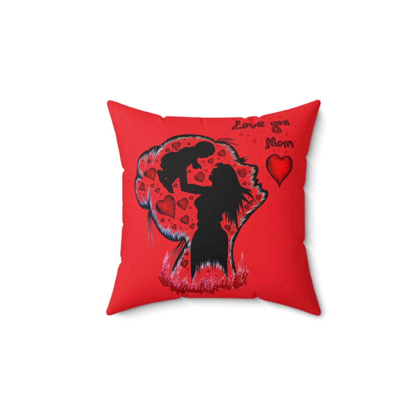 Spun Polyester Square Pillow