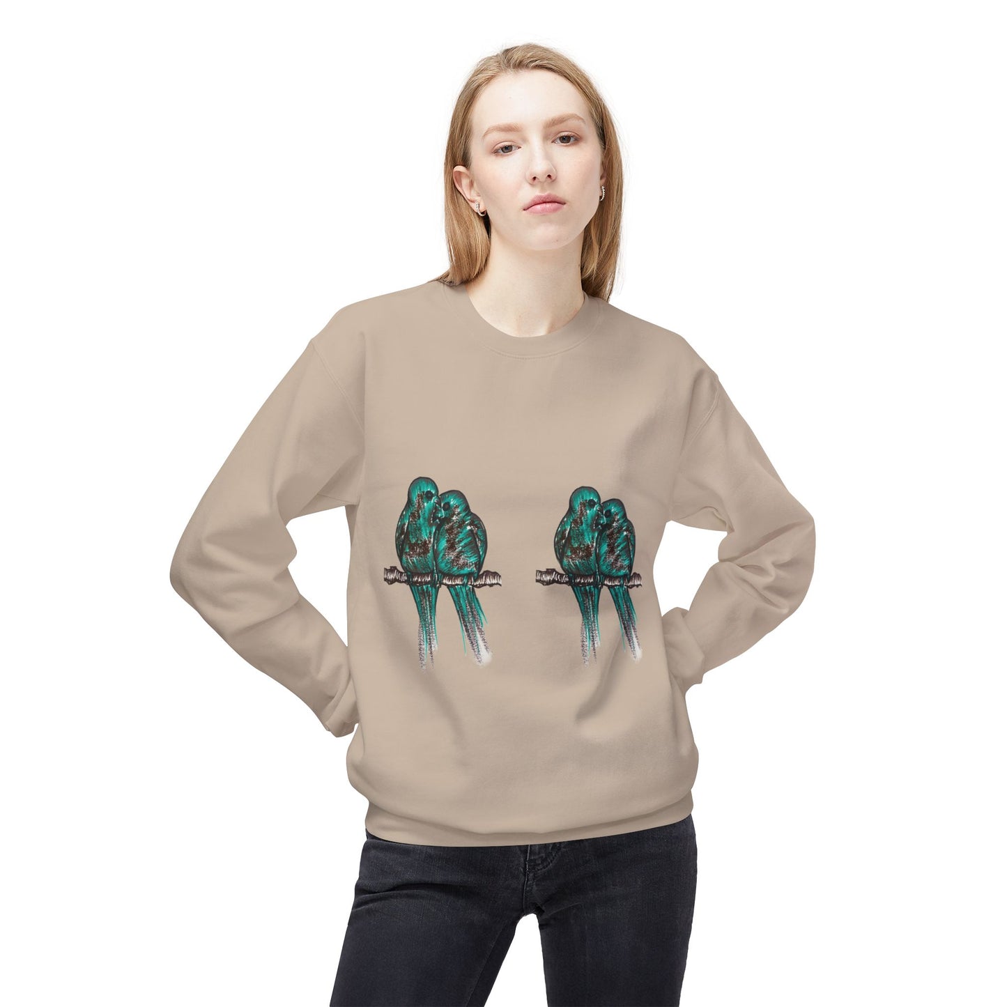 Unisex Midweight Softstyle Fleece Crewneck Sweatshirt