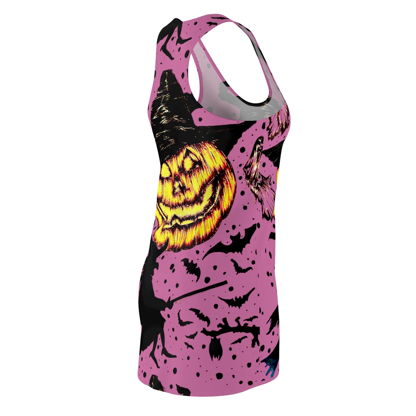 Women's Cut & Sew Racerback Dress (AOP)
