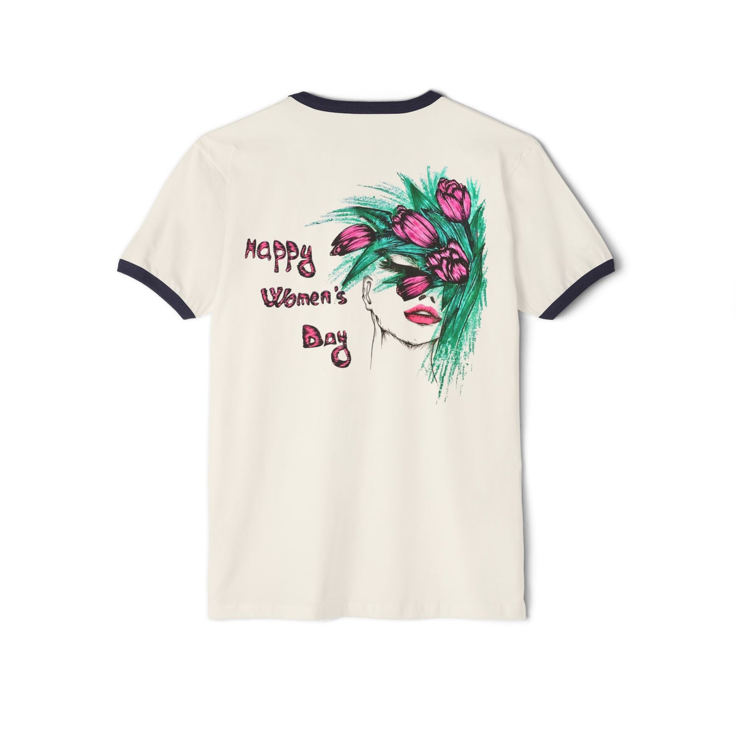 Unisex Cotton Ringer T-Shirt