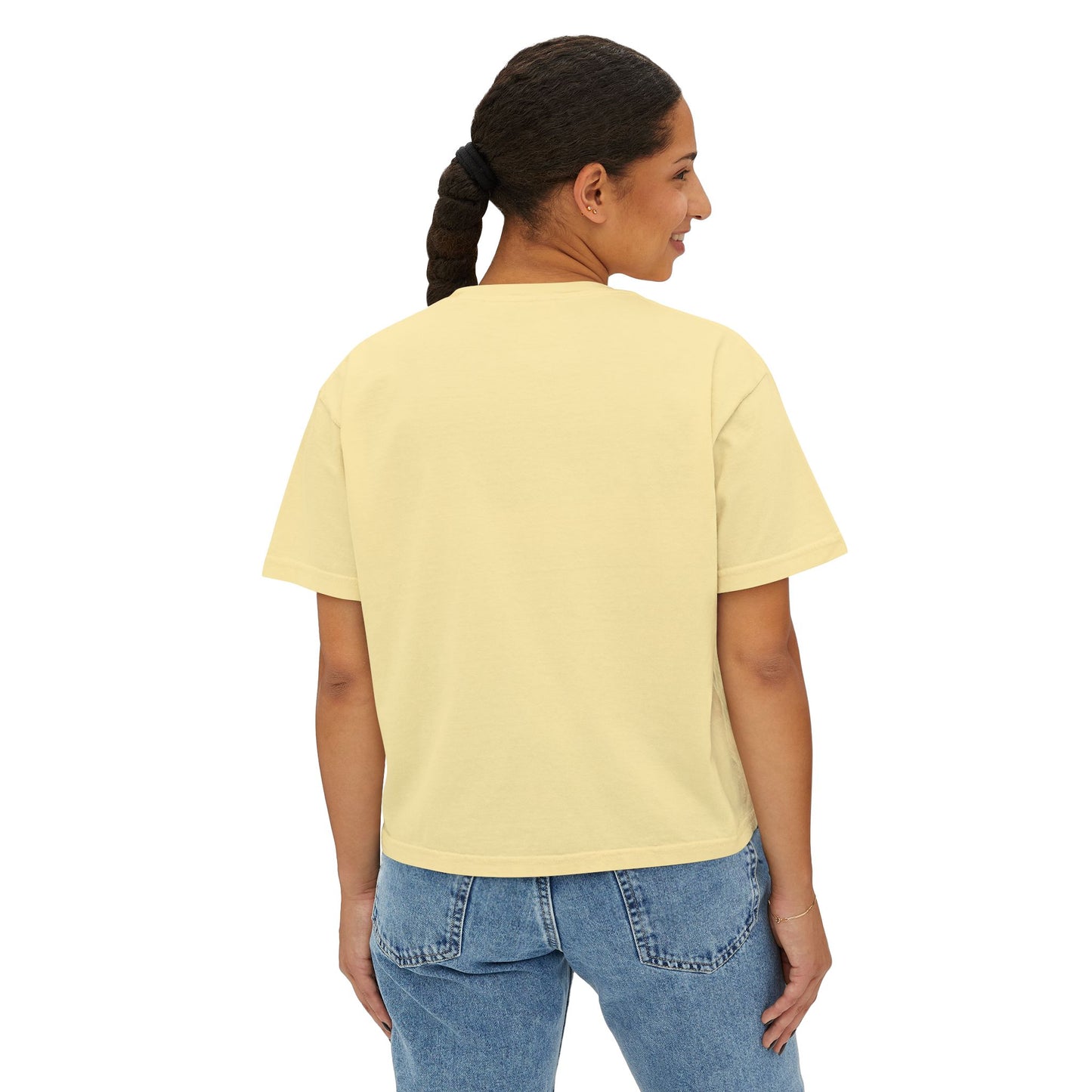 Mom Heartbeat Boxy Tee, Gift for Mom, Mother's Day Shirt, Family Love Tee, Cute Casual Wear, Heartbeat Graphic Top