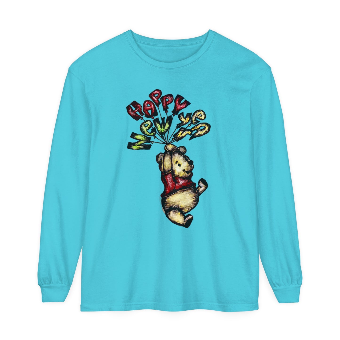 Unisex Garment-dyed Long Sleeve T-Shirt