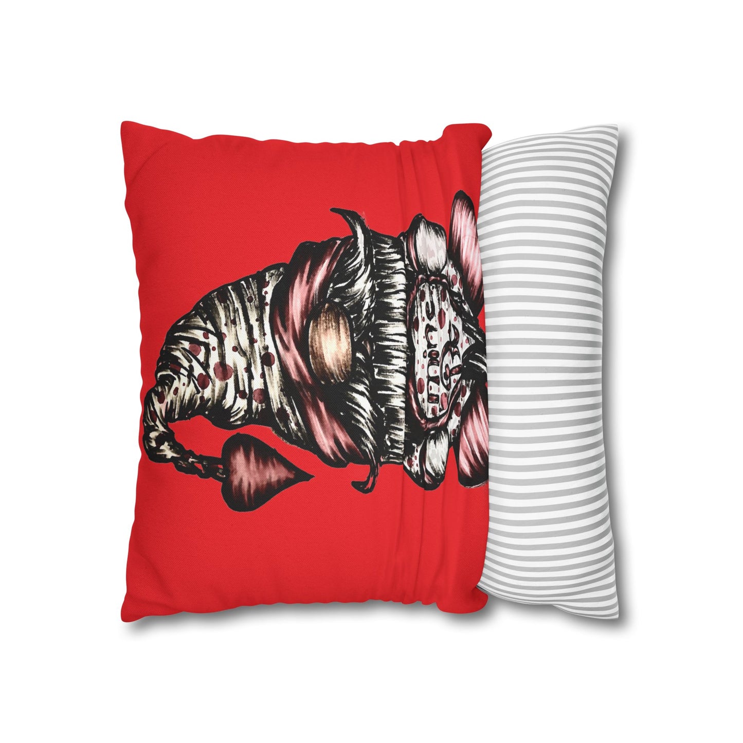Spun Polyester Square Pillowcase