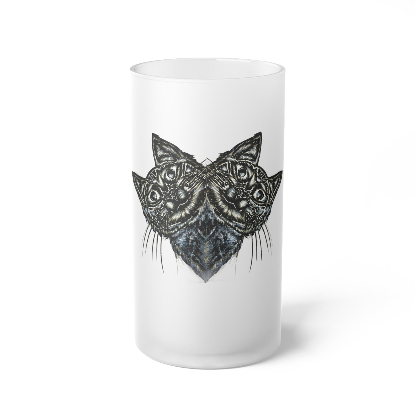 Frosted Glass Beer Mug