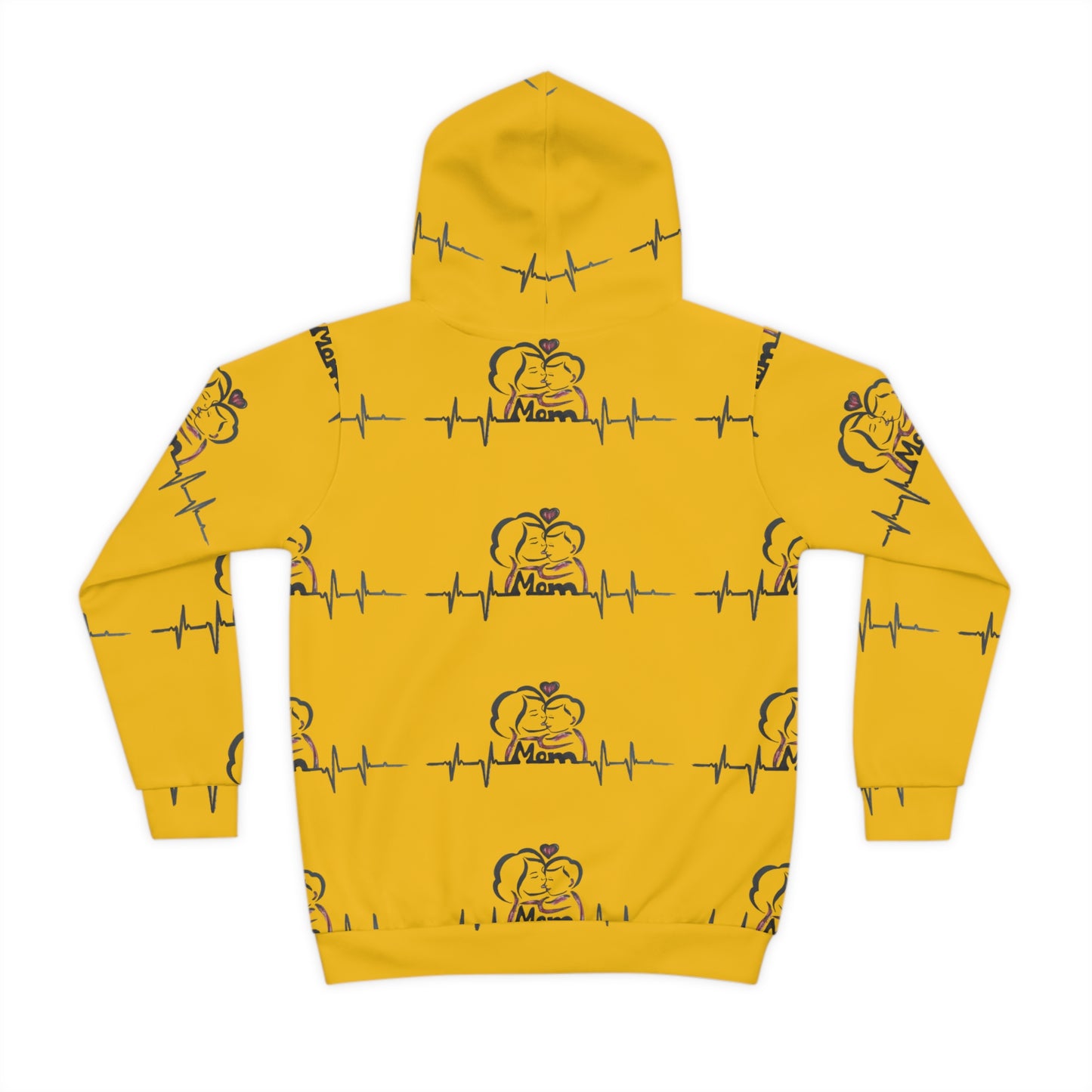 Heartfelt Mom Children's Hoodie - Cozy Gift for Mother's Day, Birthday, Family Gatherings, Casual Wear, Kid's Apparel
