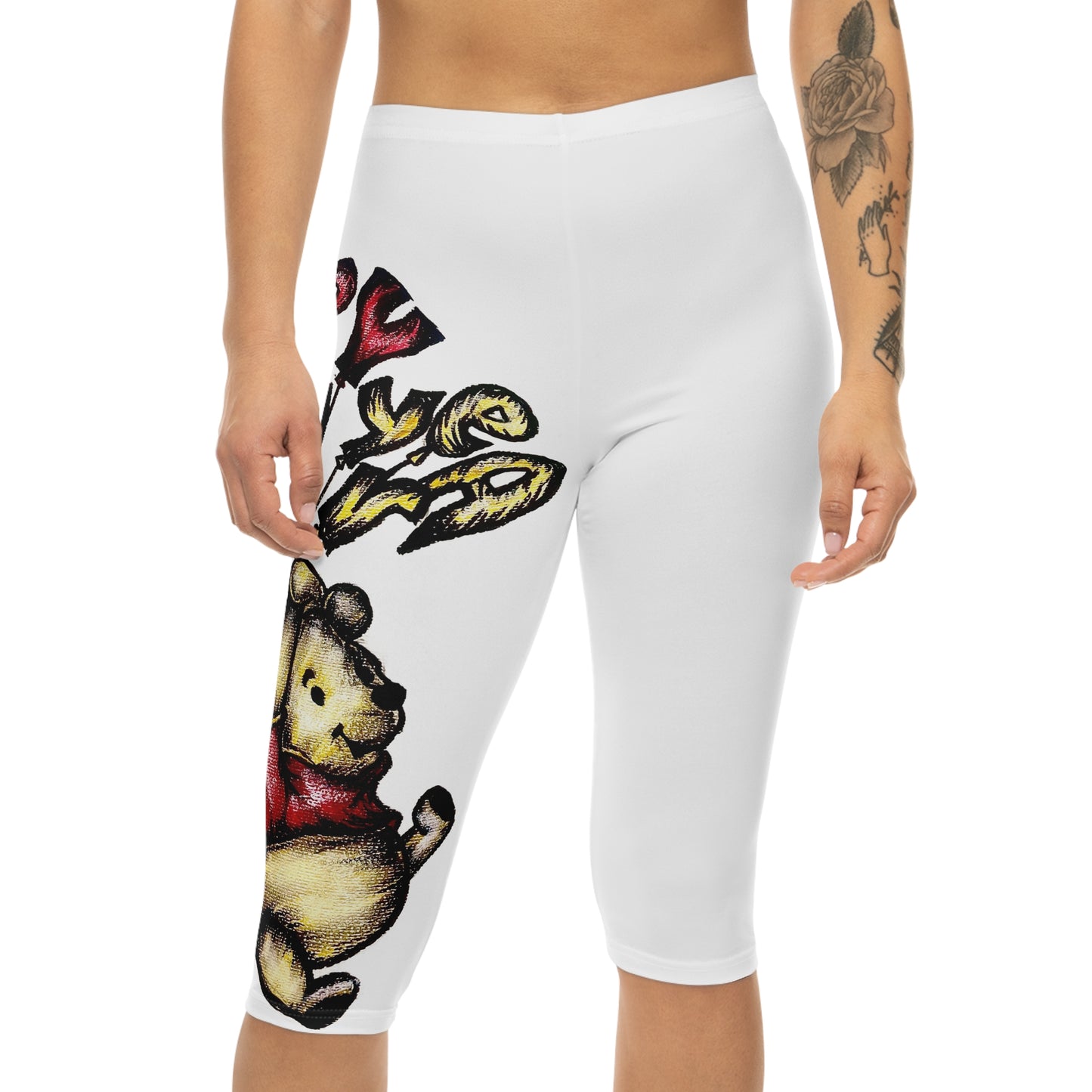Women’s Capri Leggings (AOP)