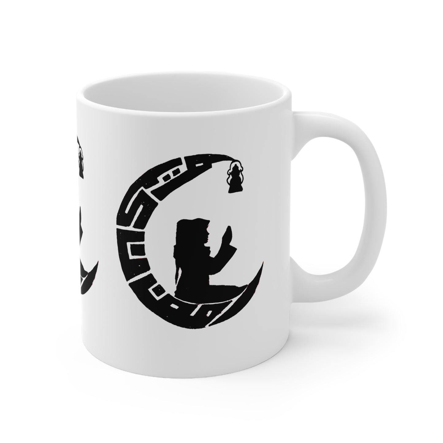 White Ceramic Mug, 11oz