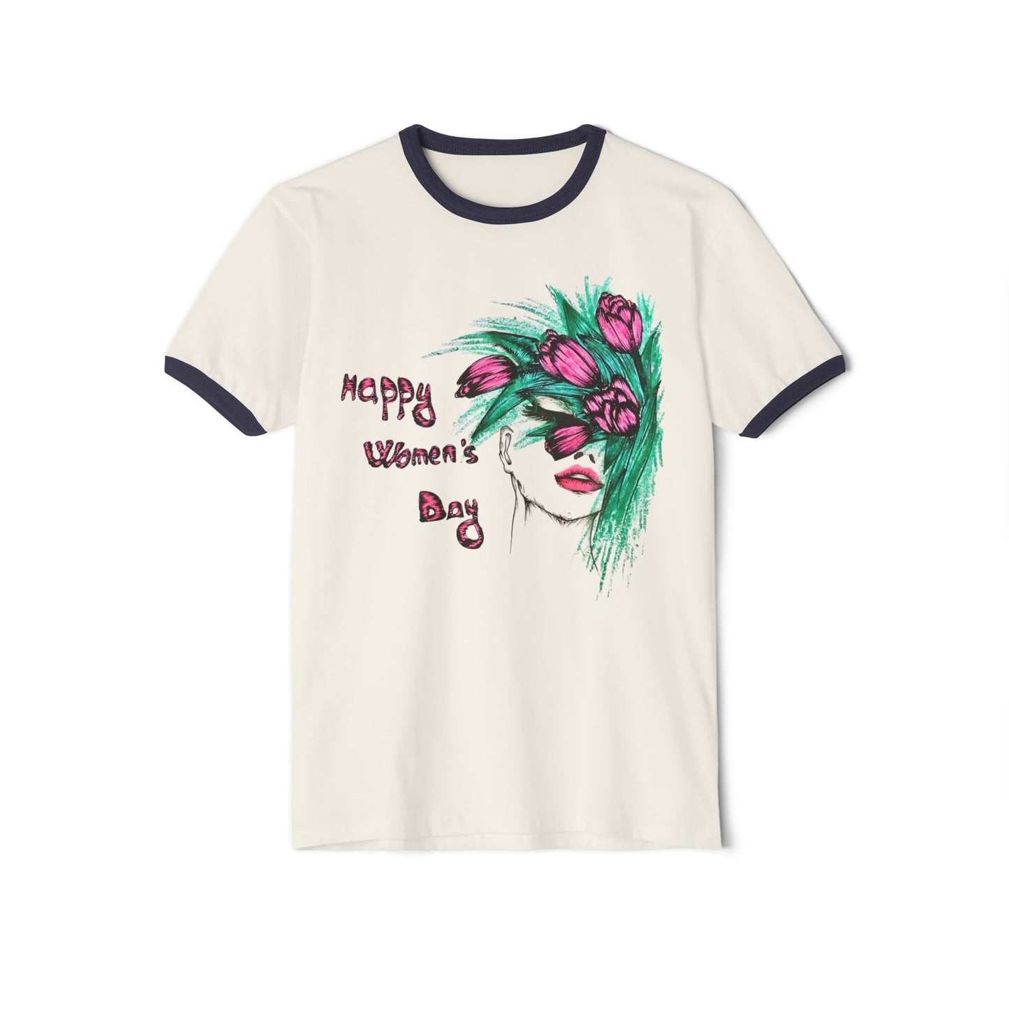 Unisex Cotton Ringer T-Shirt