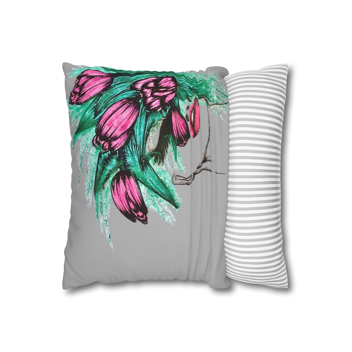 Square Poly Canvas Pillowcase