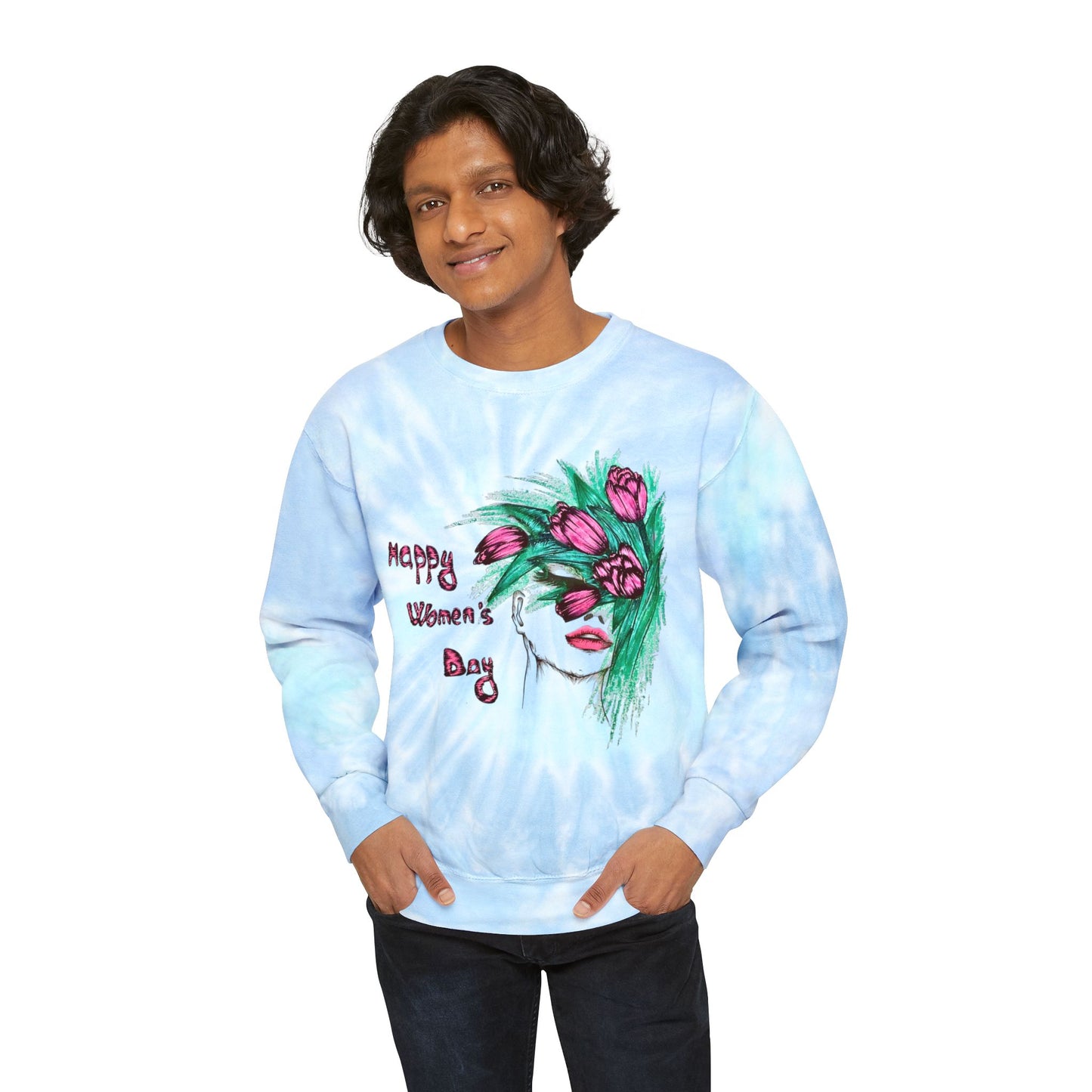 Unisex Tie-Dye Sweatshirt