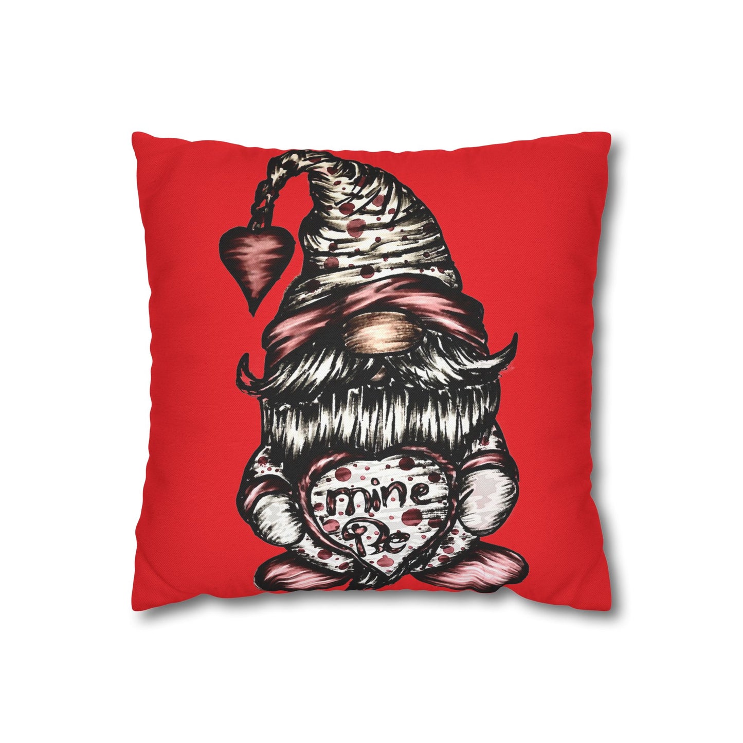 Spun Polyester Square Pillowcase