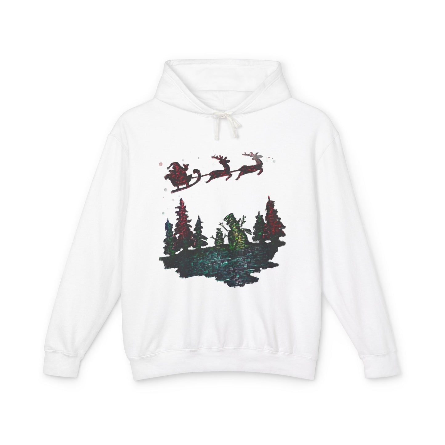 Unisex Lightweight Hooded Sweatshirt