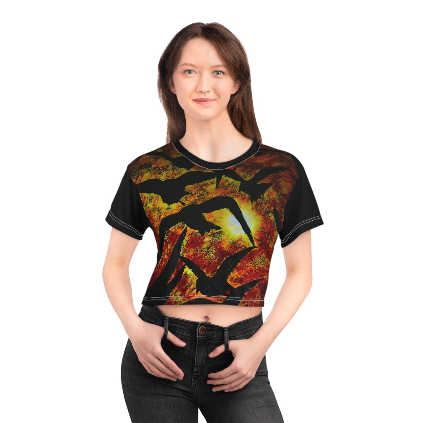 Crop Tee (AOP)