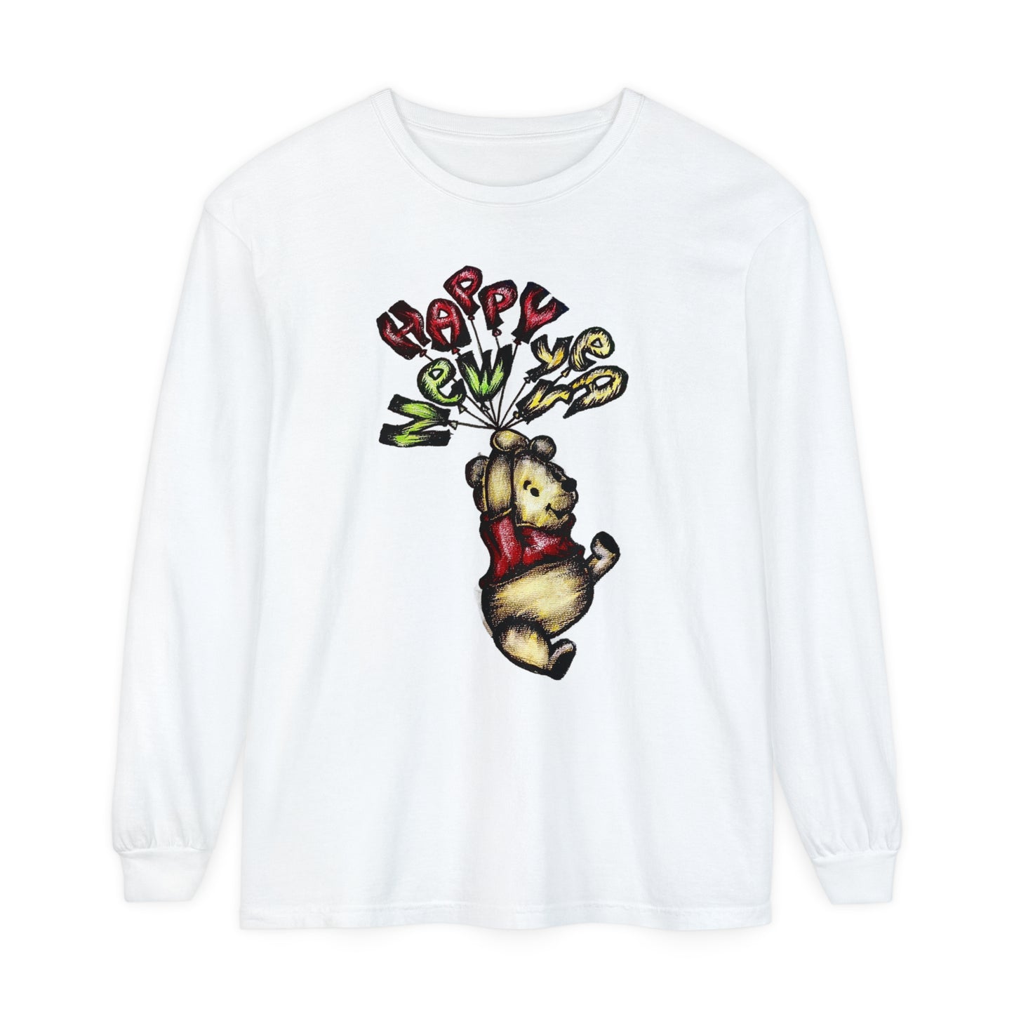 Unisex Garment-dyed Long Sleeve T-Shirt