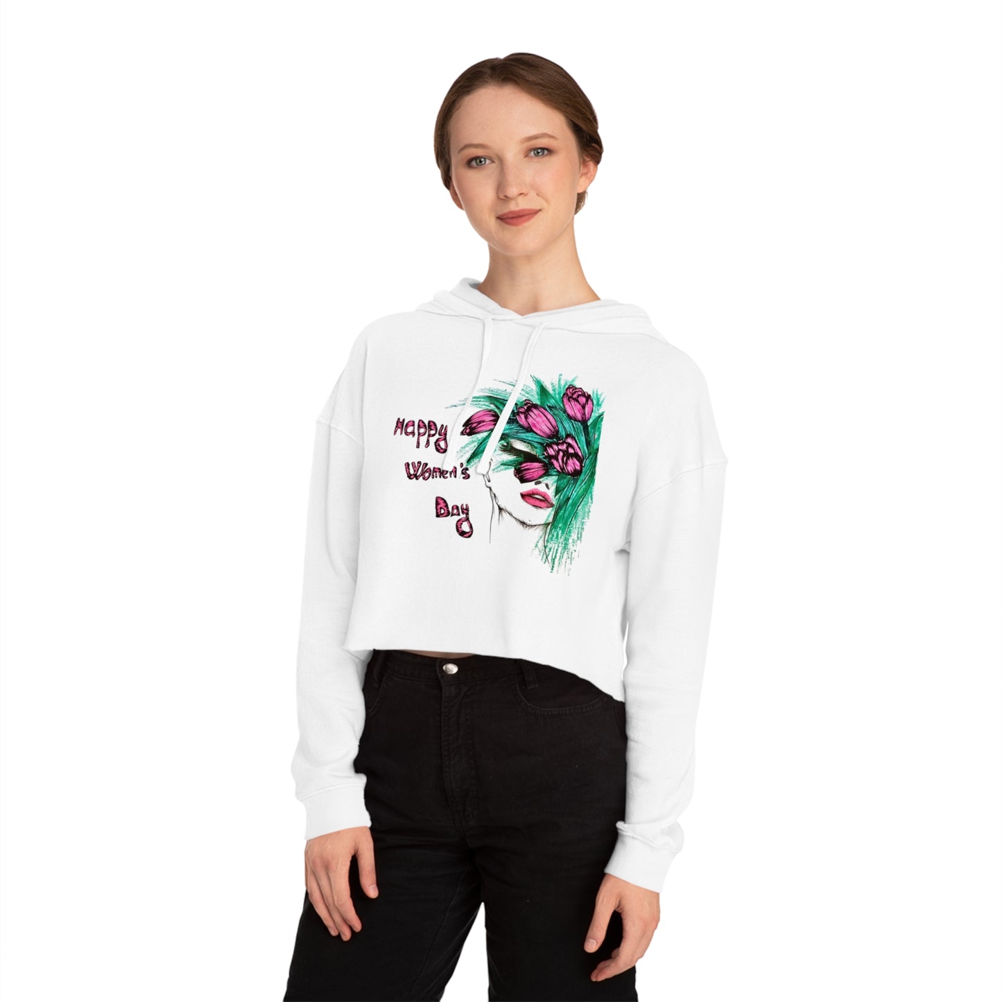 Women’s Cropped Hooded Sweatshirt
