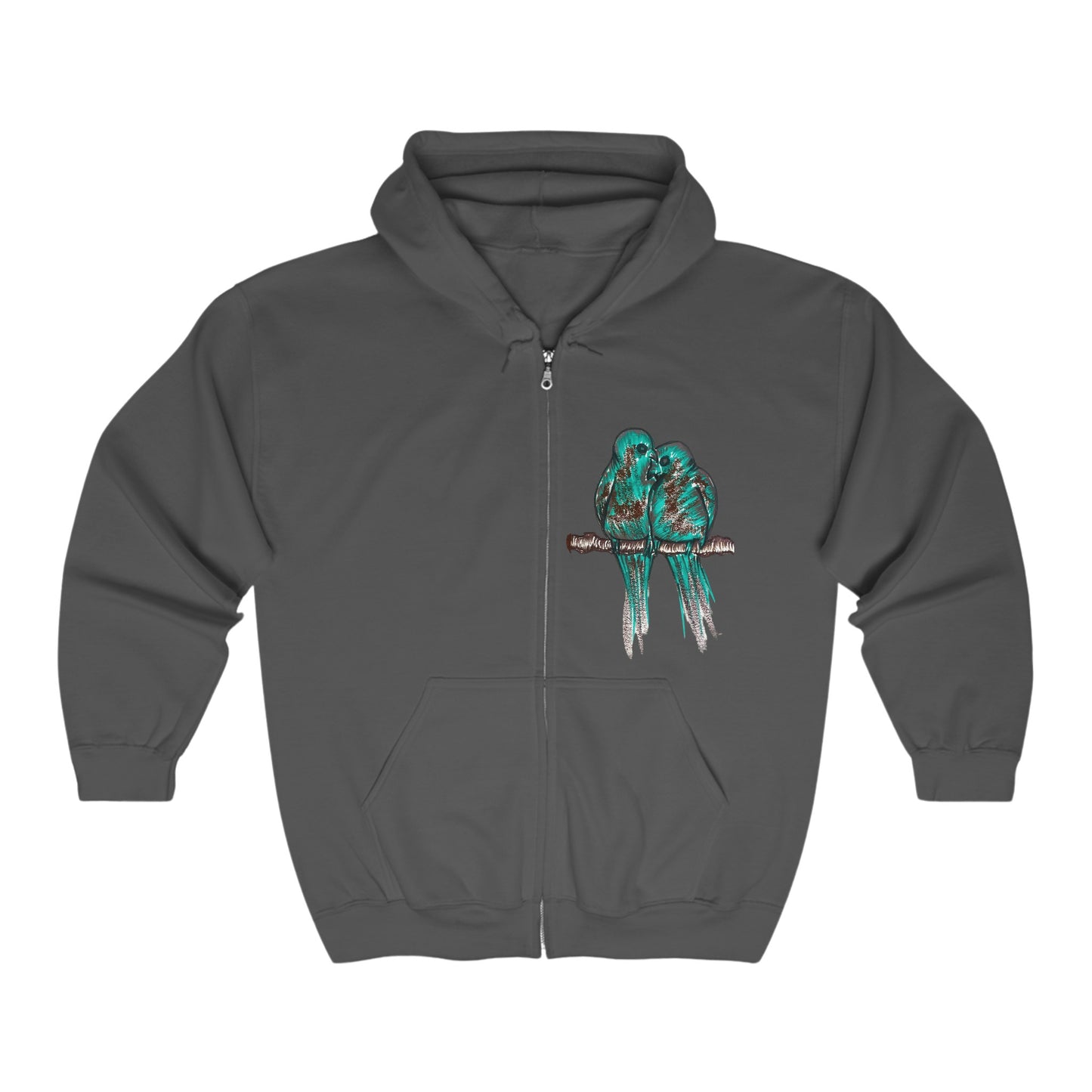 Unisex Heavy Blend™ Full Zip Hooded Sweatshirt