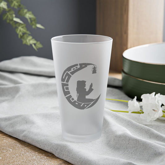 Frosted Pint Glass, 16oz