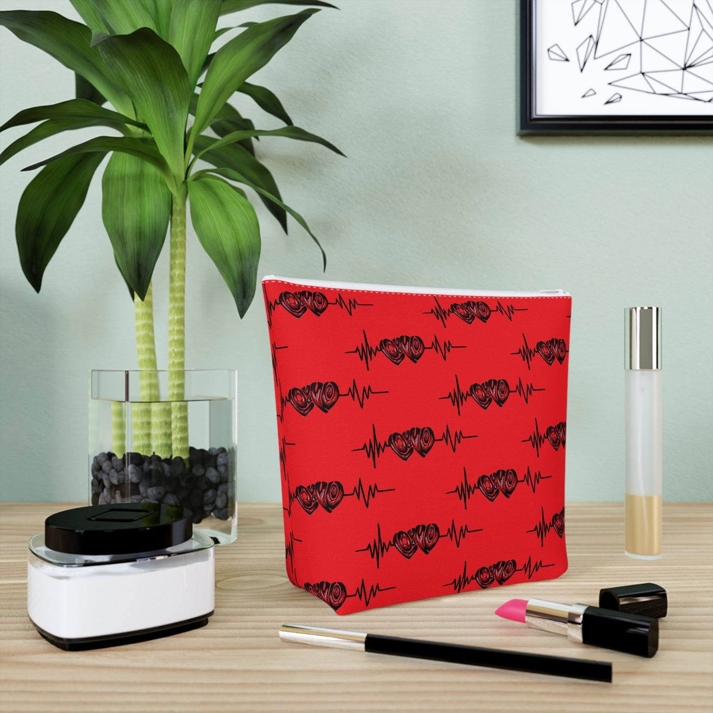 Cotton Cosmetic Bag