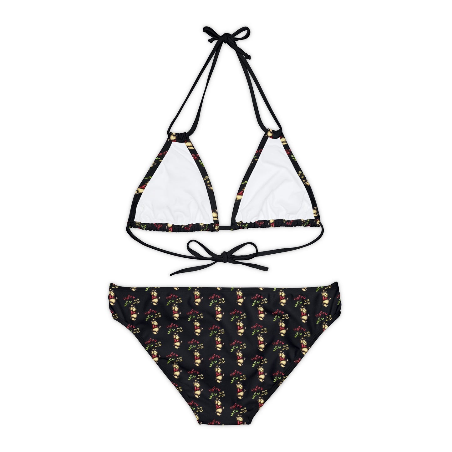 Strappy Bikini Set (AOP)
