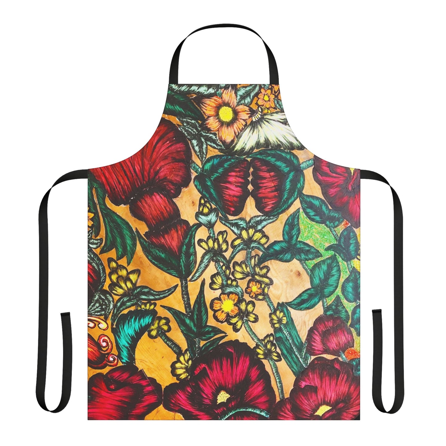 Apron, 5-Color Straps (AOP)