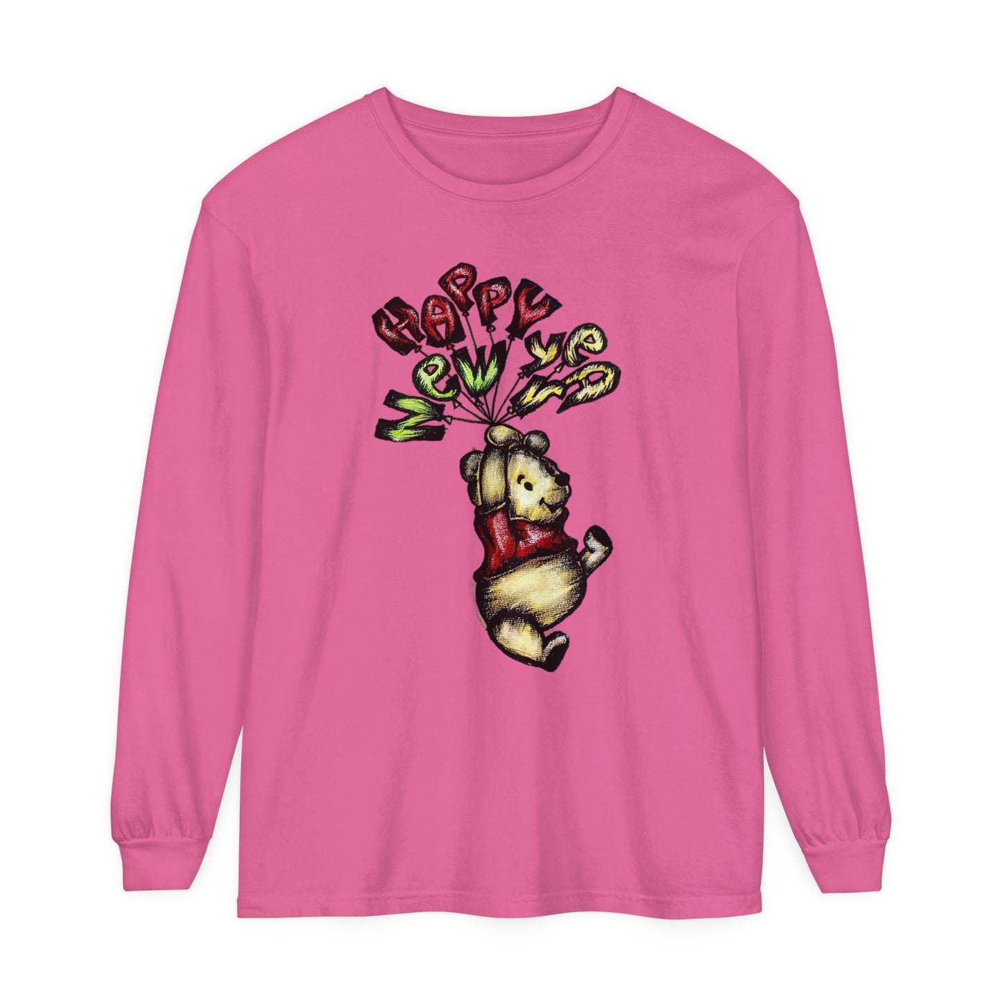 Unisex Garment-dyed Long Sleeve T-Shirt
