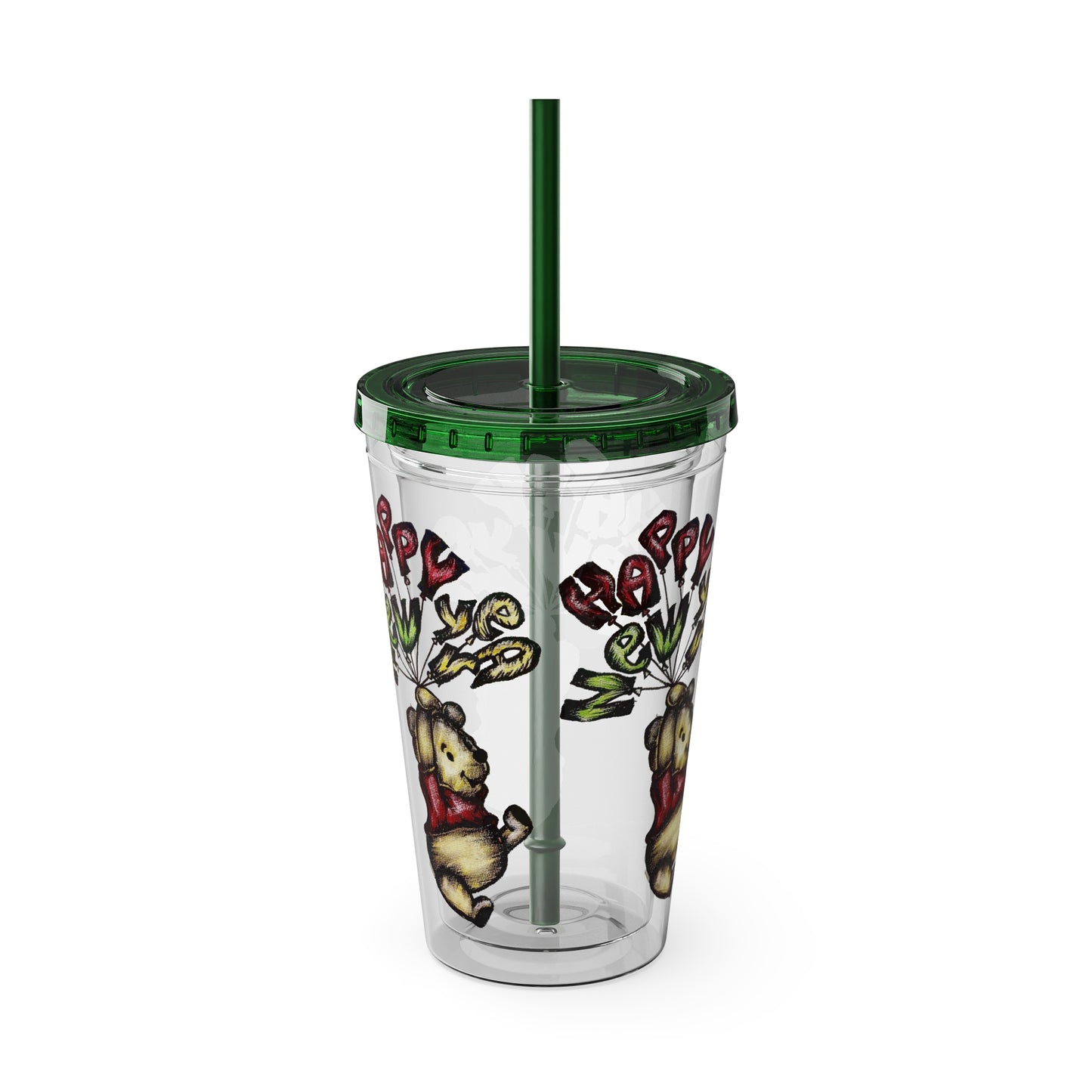 Sunsplash Tumbler with Straw, 16oz