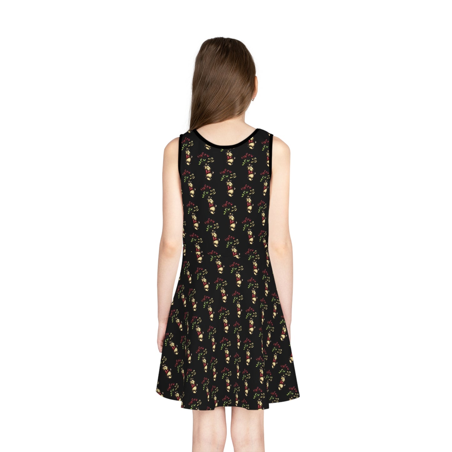 Girls' Sleeveless Sundress (AOP)